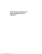 Alpha Telecom 3100-4g V2 User Manual