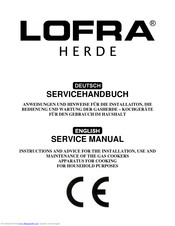 Lofra MXGV96AMFR Service Manual
