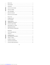 LG GR-B492 series Installation And Operation Manual