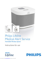 Philips Lifeline 7000AHB Instructions For Use Manual