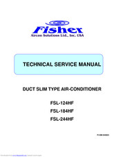 Fisher Aircon Solutions FSL-184HF Technical & Service Manual