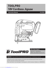 ToolPRO CSJ18G.9 Instruction Manual