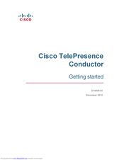 Cisco TelePresence Conductor Getting Started
