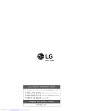 LG LBNC10551W Owner's Manual