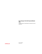 Oracle SGSAS6-EM-Z Installation Manual