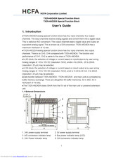 HCFA TX2N-4AD2DA User Manual