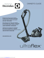 Electrolux ultraflex el4335b Owner's Manual