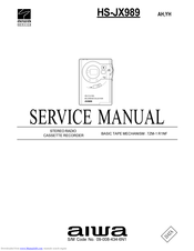 Aiwa HS-JX989 AH Service Manual