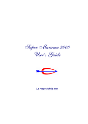 Amel Super Maramu 2000 User Manual