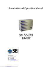 SEI SEI-320 Installation And Operation Manual