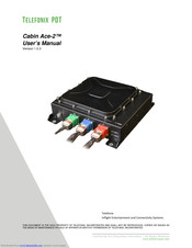 Telefonix PDT Cabin Ace-2 User Manual