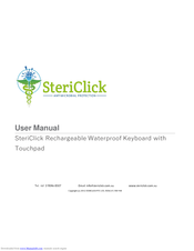 SteriClick Wireless Touch User Manual