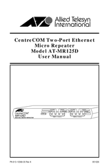 Allied Telesyn International AT-MR125D User Manual