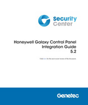 Honeywell Galaxy Dimension series Integration Manual