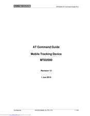 Daviscomms MTD2000 Command Manual