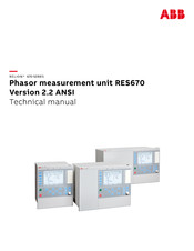 ABB Relion RES670 Technical Manual