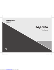 Samsung BrightVIEW User Manual