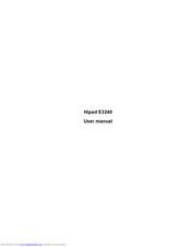 Movilnet Hipad E3240 User Manual