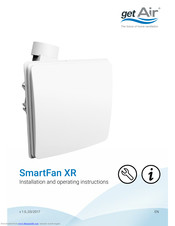 getAir SmartFan XR Installation And Operating Instructions Manual