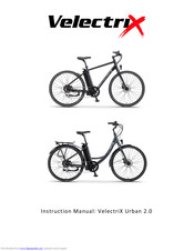 Velectrix Urban Unisex 2.0 Manuals 