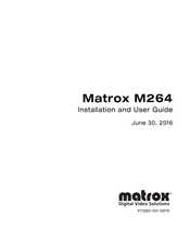 Matrox M264 Installation And User Manual