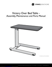 Stance Healthcare Victory Assembly, Maintenance And Parts Manual