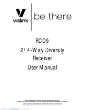Vislink RCD9 User Manual