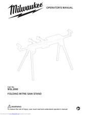 Milwaukee MSL2000 Operator's Manual
