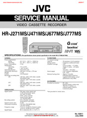 JVC HR-J471MS Service Manual