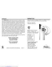 Sensit CO Instruction Manual