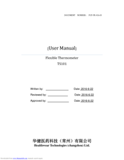 Healthwear Technologies TS101 User Manual