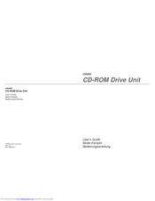 Sony CDU625 User Manual