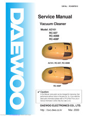 Daewoo RC-408F Service Manual
