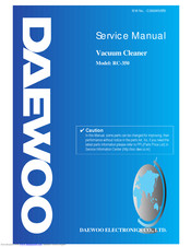 Daewoo RC-350 Service Manual