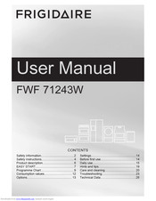 Frigidaire FWF 71243W User Manual