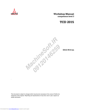 Deutz TCD 2015 Workshop Manual