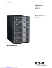 Eaton MX Frame 20000 RT Installation And User Manual