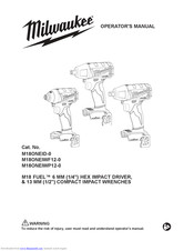 Milwaukee M18ONEIWP12-0 Operator's Manual