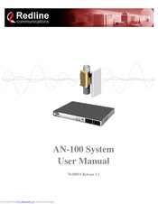Redline Communications AN-100 System User Manual