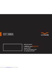 V-Moda XFBT User Manual
