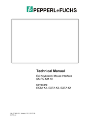 Pepperl+Fuchs EXTA-K3 Technical Manual