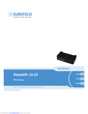 Eurotech ReliaGATE 10-10-03 User Manual