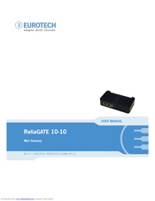 Eurotech ReliaGATE 10-10-02 User Manual