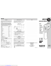 Klein Tools IR2000A Instruction Manual