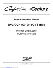 COMFORT-AIRE DVC 09 series User Manual