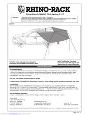 Rhino-Rack 31117 Manual