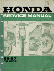 Honda CR125R 1992-1997 Service Manual