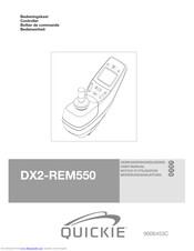Quickie DX2-REM550 User Manual