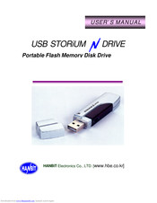 HANBiT Electronics USB STORiUM N DRIVE User Manual