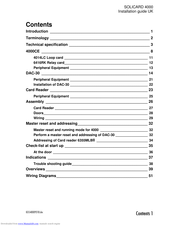 Solid Solicard 4000 Installation Manual